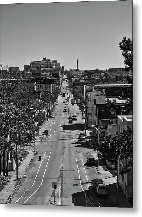 Milwukee Metal Print featuring the photograph North Avenue - Milwaukee - Wisconsin by Steven Ralser