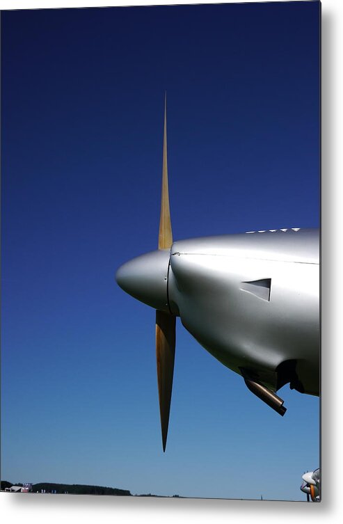 Propeller Metal Print featuring the photograph Propeller by Rolfo