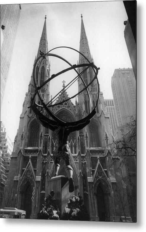 St. Patrick's Cathedral Metal Print featuring the photograph St Patricks by Peter Keegan
