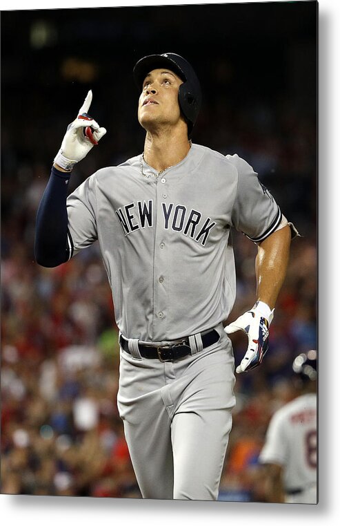 Second Inning Metal Print featuring the photograph Aaron Judge by Patrick Smith