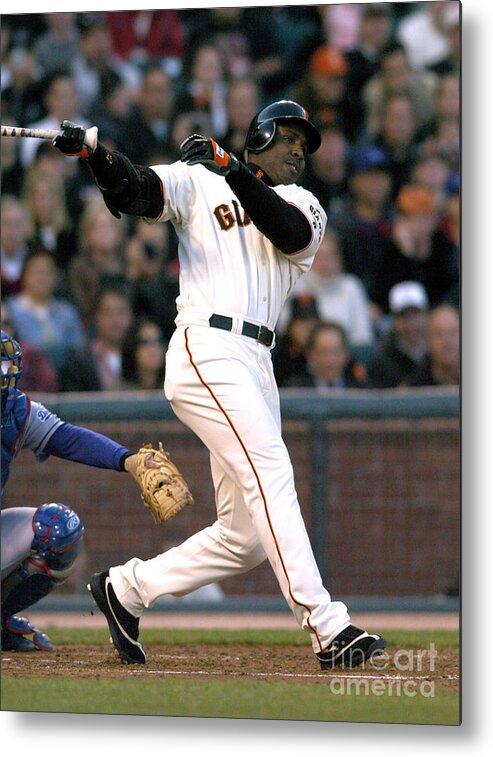 California Metal Print featuring the photograph Barry Bonds by Kirby Lee