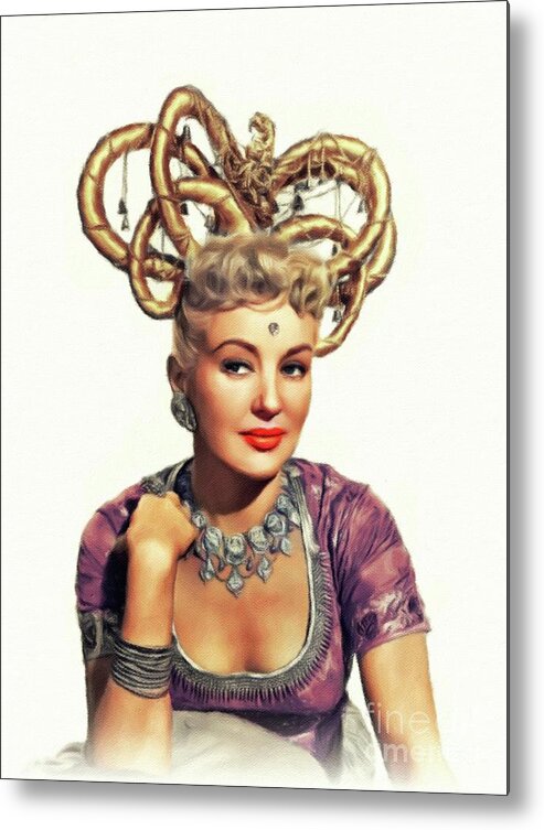 Betty Grable, Hollywood Icon #1 Metal Print by Esoterica Art Agency - Fine  Art America