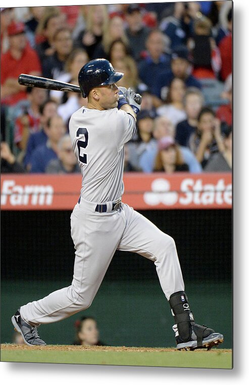 Second Inning Metal Print featuring the photograph Derek Jeter by Harry How