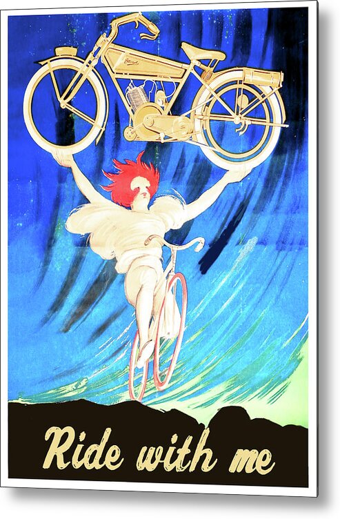Strong Metal Print featuring the digital art Ride With Me #2 by Long Shot