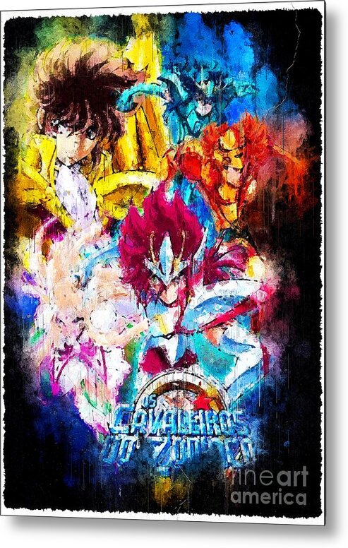 Anime Saint Seiya Omega Metal Print by Tanya Prosacco - Pixels