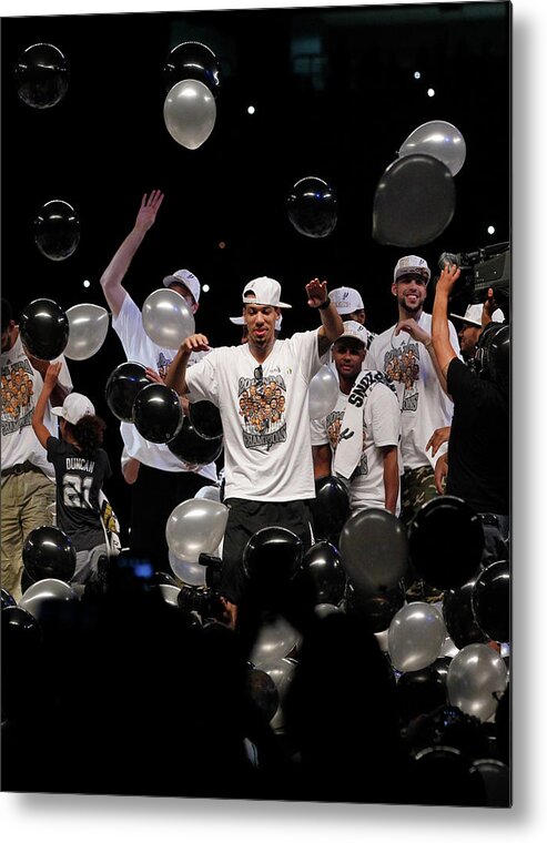 Nba Pro Basketball Metal Print featuring the photograph Danny Green by Chris Covatta