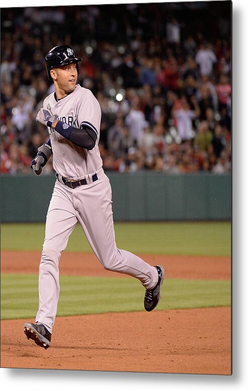 People Metal Print featuring the photograph Derek Jeter by Harry How