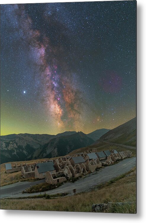 Milky Way Metal Print featuring the photograph Encounter with the Past by Ralf Rohner