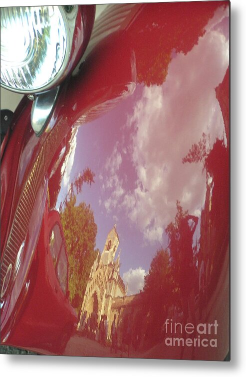  Metal Print featuring the photograph Hungarian Church by Mary Kobet