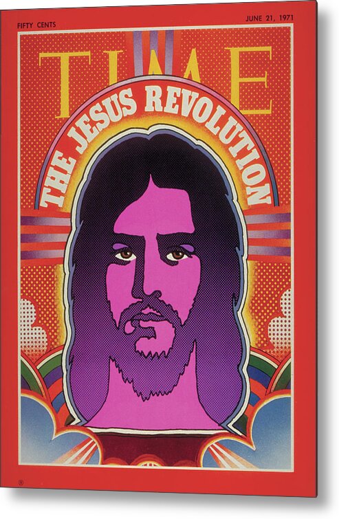 Jesus Revolution Metal Print featuring the photograph Jesus Revolution - 1971 by Stan Zagorski