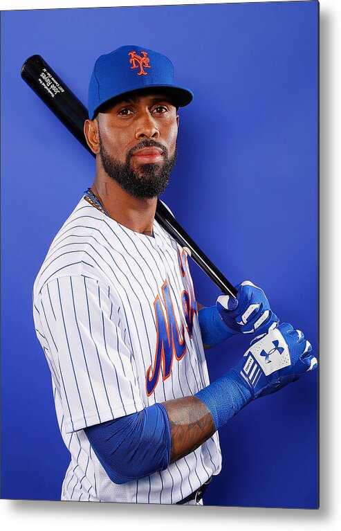 Media Day Metal Print featuring the photograph Jose Reyes by Kevin C. Cox
