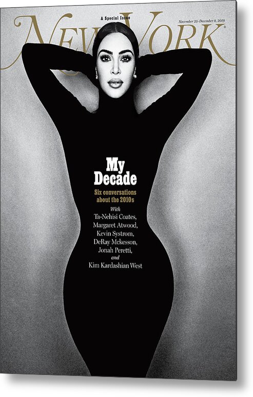 Kim Kardashian Metal Print featuring the photograph Kim Kardashian West, 2019 by Ruven Afanador