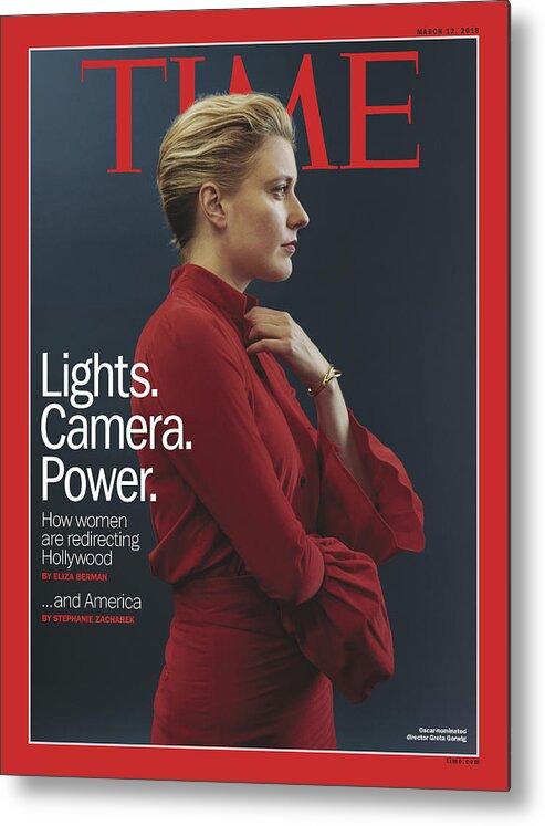 Hollywood Metal Print featuring the photograph Lights. Camera. Power. by Photograph by Mark Mahaney for Time