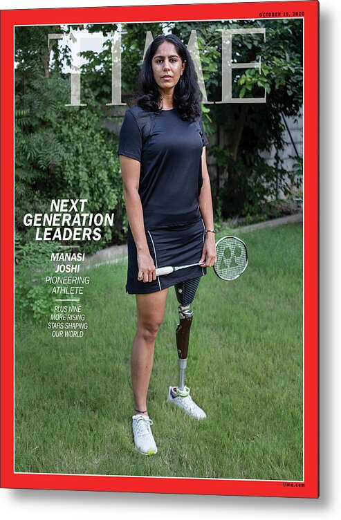 Next Generation Leaders Metal Print featuring the photograph NGL - Manasi Joshi by Photograph by Kannagi Khanna for TIME