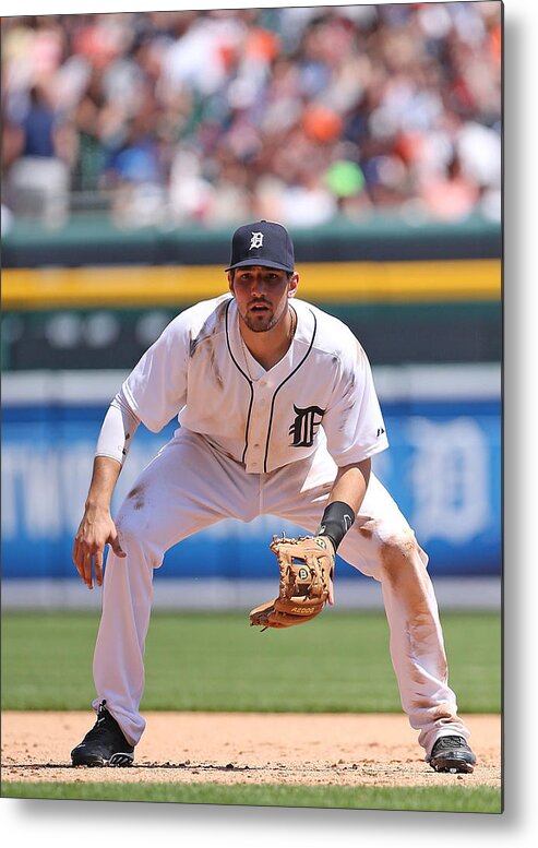 American League Baseball Metal Print featuring the photograph Nick Castellanos by Leon Halip