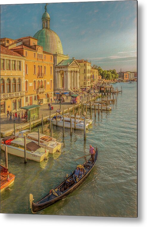 Venice Metal Print featuring the photograph Nothing Like Venice, Vertical by Marcy Wielfaert