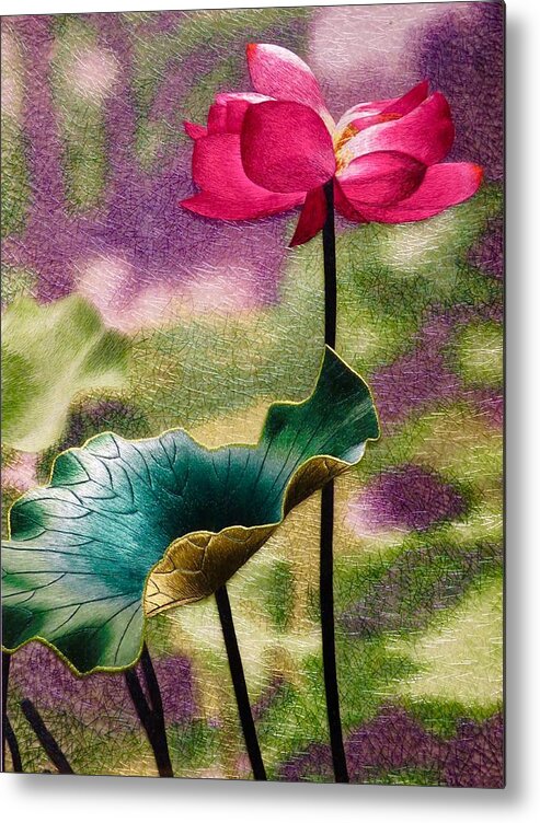Flowers Metal Print featuring the photograph Pretty in Pink by Kerry Obrist