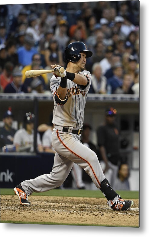 People Metal Print featuring the photograph San Francisco Giants v San Diego Padres by Denis Poroy