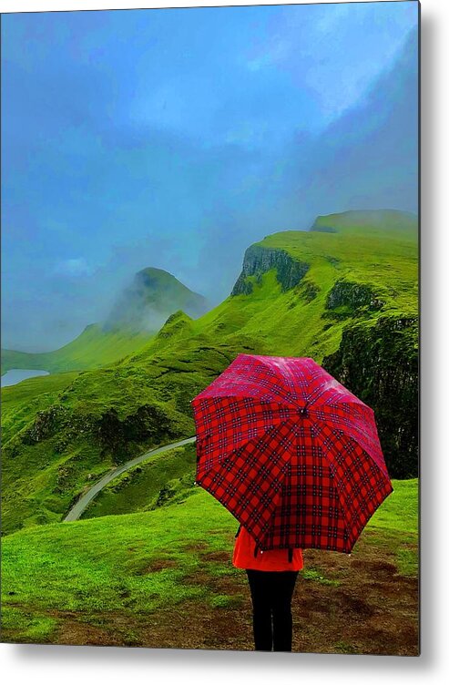Scotland Metal Print featuring the photograph Scottish Pondering by Tanya White