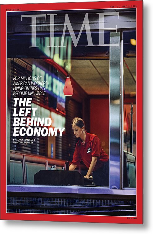 Economy Metal Print featuring the photograph The Left Behind Economy by Photograph by Sasha Arutyunova for TIME