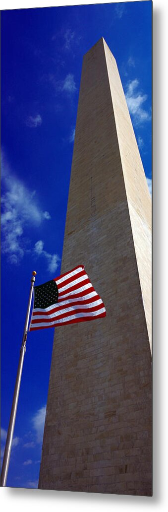 Photography Metal Print featuring the photograph Low Angle View Of An Obelisk #1 by Panoramic Images