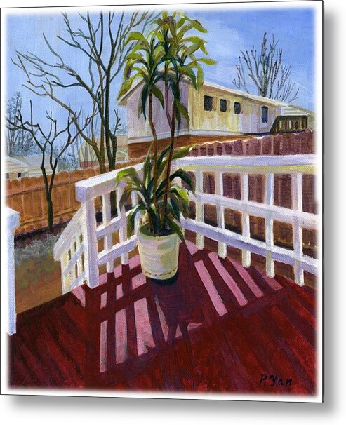 Spring Metal Print featuring the painting Early Spring 3 by Ping Yan