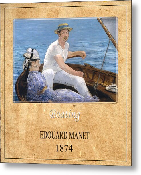 Manet Metal Print featuring the photograph Edouard Manet 4 by Andrew Fare