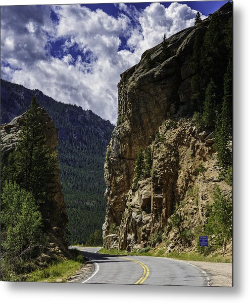 Highway Metal Print featuring the photograph Highway to Heaven by Tom Wilbert