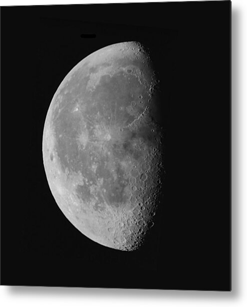 Astrophotography Metal Print featuring the photograph Luna's Beauty II. by Chris Kusik