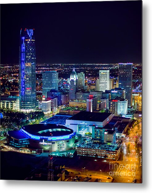 Oklahoma City Metal Print featuring the photograph Oks0053 by Cooper Ross