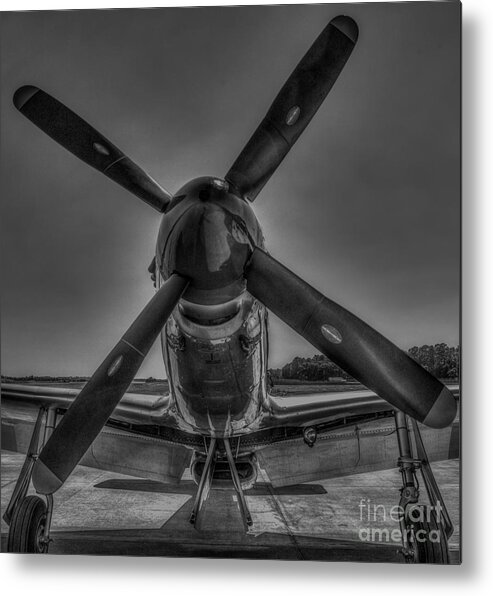 P-51 Mustang Metal Print featuring the photograph The Mission by Dale Powell