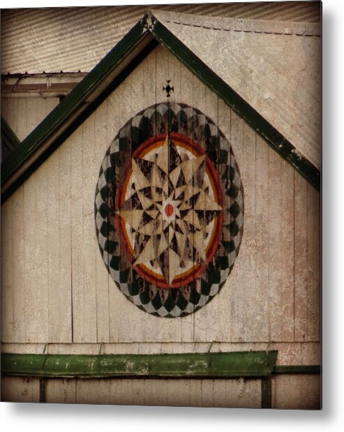 Hex Metal Print featuring the photograph Roofline Hex by Dark Whimsy
