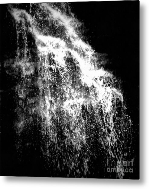 Waterfall Metal Print featuring the photograph Splash Bushkill Falls by Janine Riley