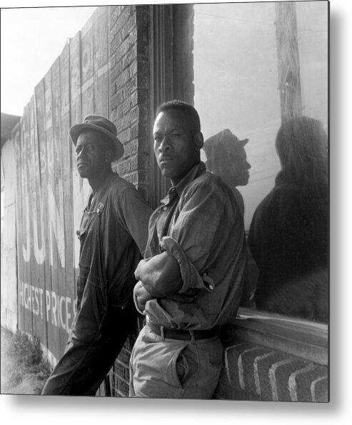 History Metal Print featuring the photograph African American Seasonal Cotton by Everett