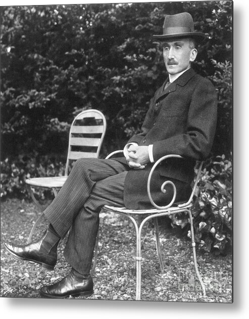 1905 Metal Print featuring the photograph Henri Bergson (1859-1941) by Granger