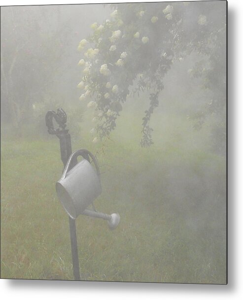 Fog Metal Print featuring the photograph Yesterday by Diannah Lynch