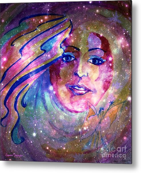Fairy Metal Print featuring the mixed media Faerie #1 by Leanne Seymour