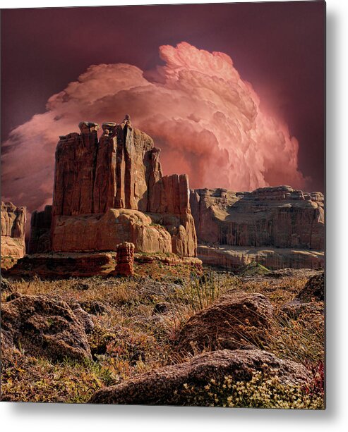 Rocks Metal Print featuring the photograph 4417 by Peter Holme III