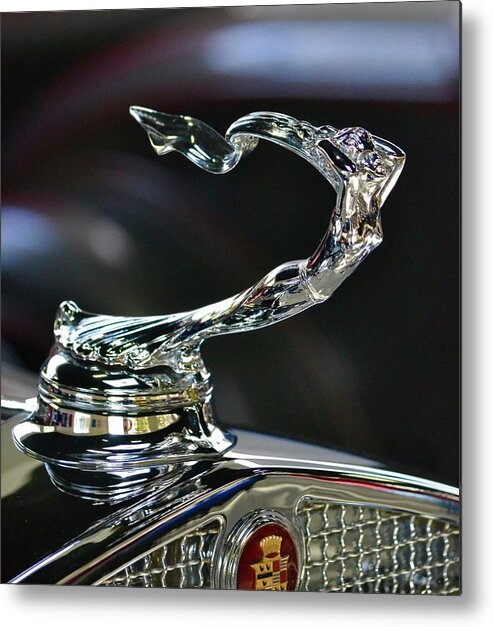  Metal Print featuring the photograph Hood Ornament #7 by Dean Ferreira