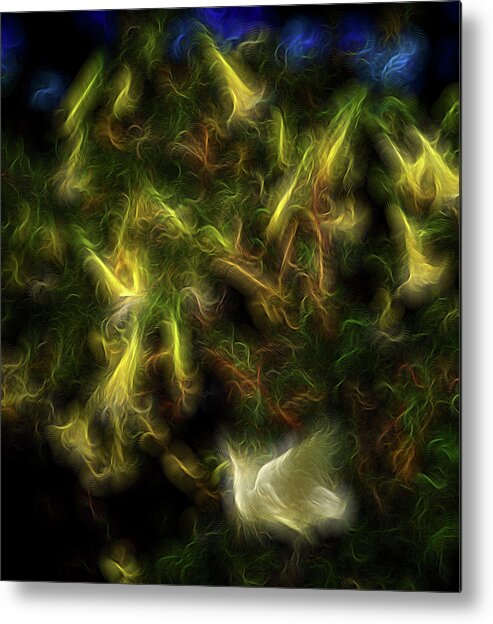 Abstract Metal Print featuring the digital art Clarion Call by William Horden