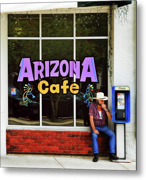 Arizona Metal Print featuring the photograph I'm coming home tonight by Micah Offman