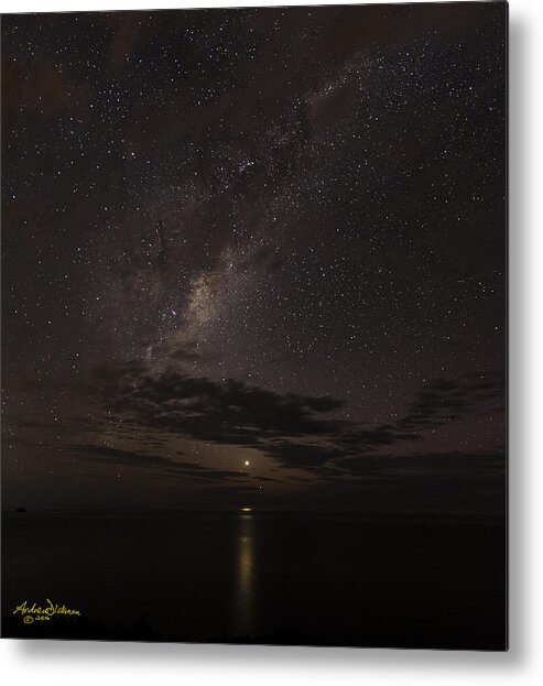 Astro Metal Print featuring the photograph V E N U S - R I S I N G by Andrew Dickman