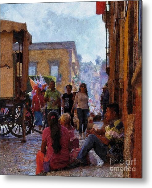 John+kolenberg Metal Print featuring the photograph Van Gogh Visits Mexico by John Kolenberg