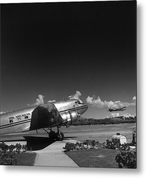 Music Metal Print featuring the photograph Pan Am #6 by Michael Ochs Archives
