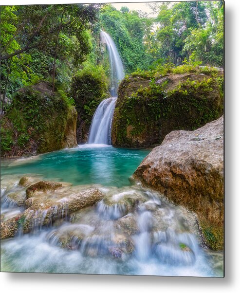 Waterfalls Metal Print featuring the photograph Refreshed by Russell Pugh