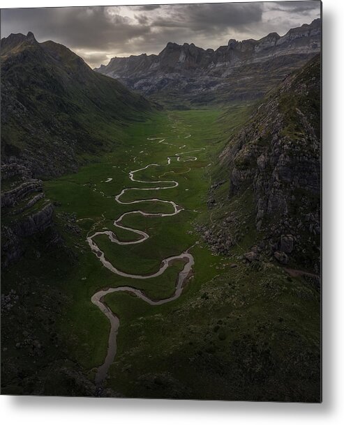 Spain Metal Print featuring the photograph The Valley On High by Jose Manuel Martin