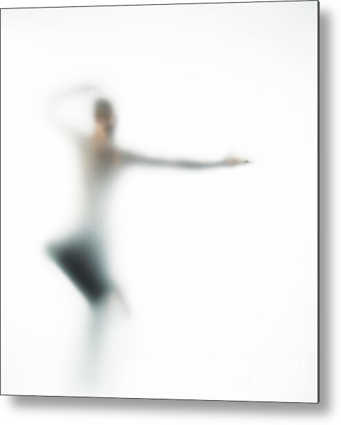 Human Arm Metal Print featuring the photograph Young Man Practicing Martial Arts by Symphonie