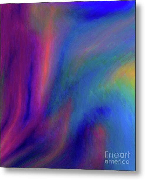  Metal Print featuring the digital art Colors #3 by Glenn Hernandez