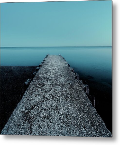 Canada Metal Print featuring the photograph Blue Horizon by Dee Potter