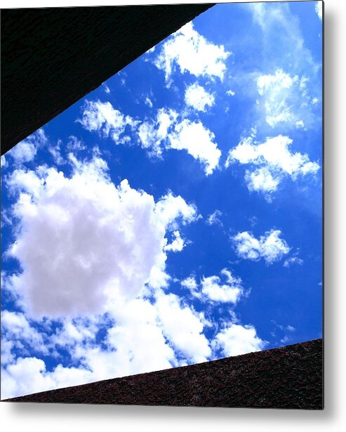 Clouds Metal Print featuring the photograph The Opening Square by Dietmar Scherf